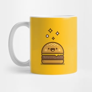 Golden Cheeseburger Mug